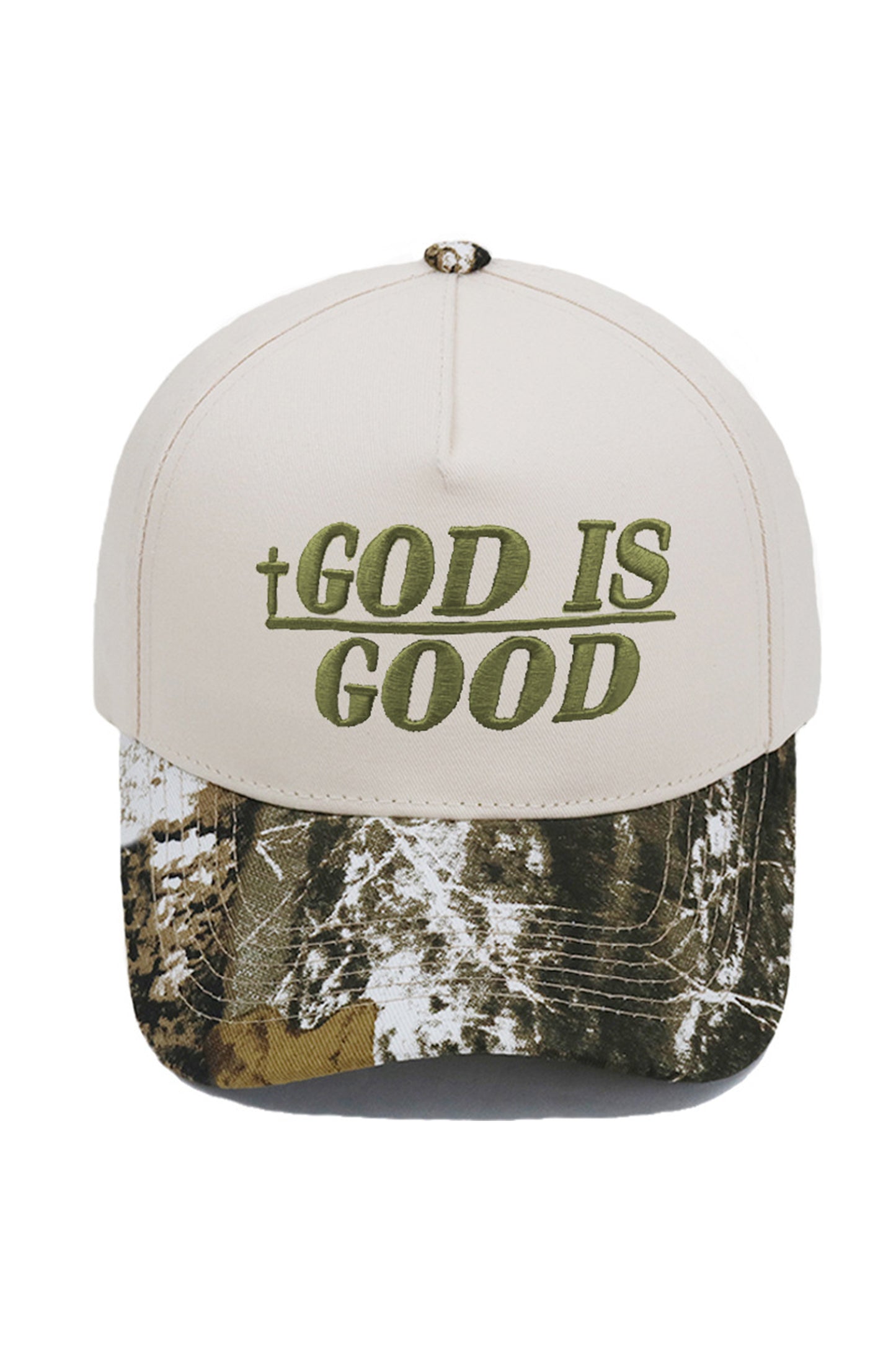 GOD IS GOOD Embroidered Baseball Cap