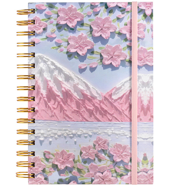 Oil Painting Style - Spiral Notebook