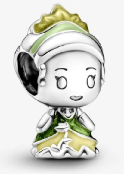 Princess Tiana Disney and The Frog Charm
