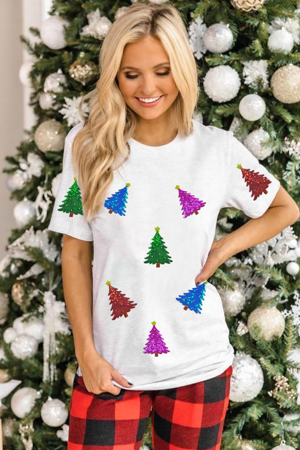 Glitter Christmas Trees
