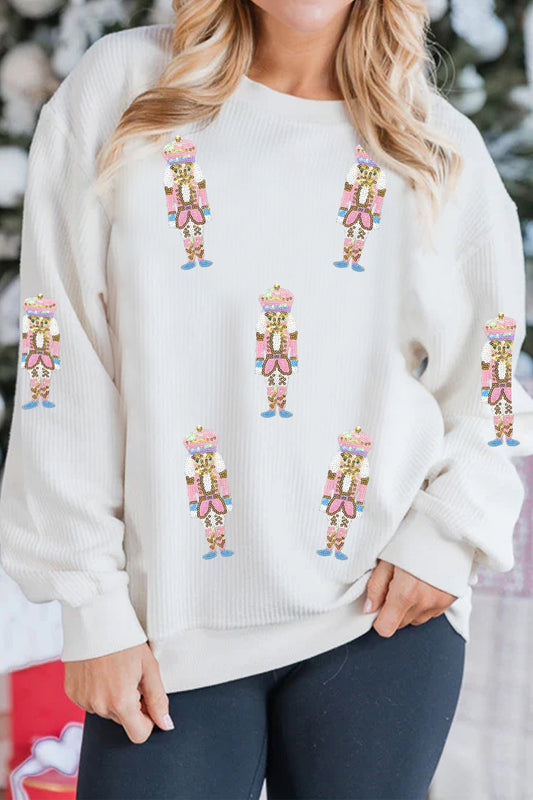 Nutcracker Sequin Sweatshirt
