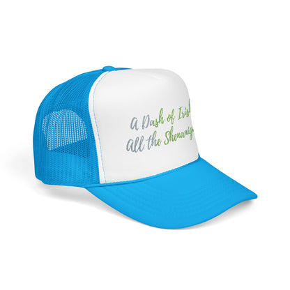 Foam Trucker Hat — "A Bit of Irish, All the Shenanigans" St. Patrick's Day Hat
