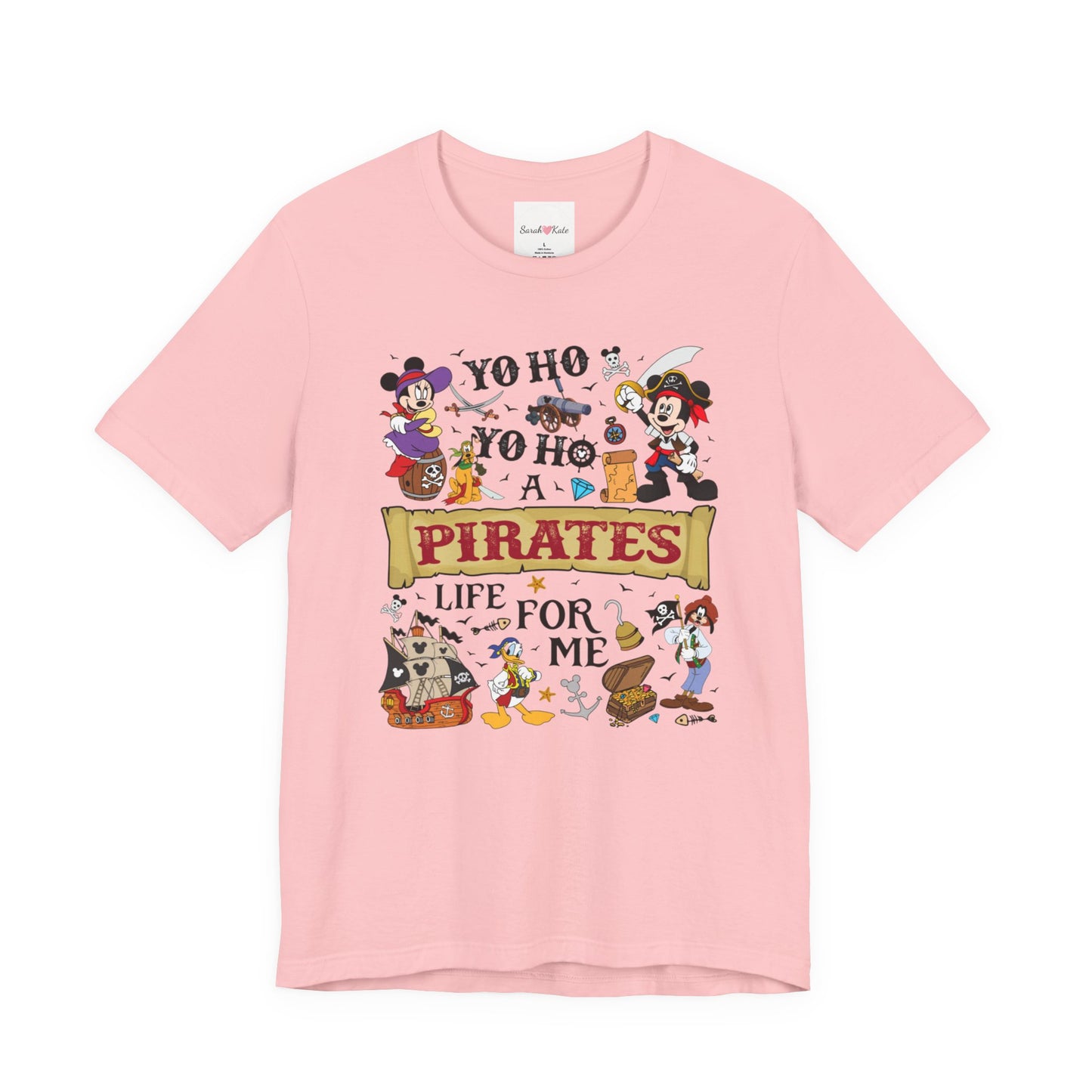 Pirates Custom Tee — Personalized Back Name