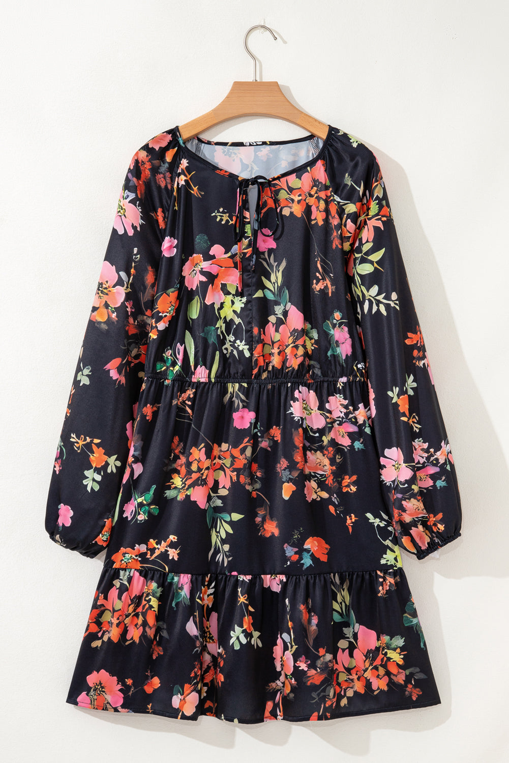 The Petals After Dark Mini Dress
