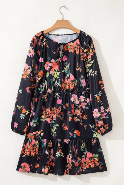 The Petals After Dark Mini Dress