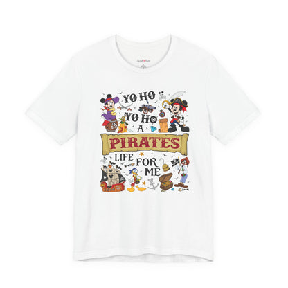 Pirates Custom Tee — Personalized Back Name
