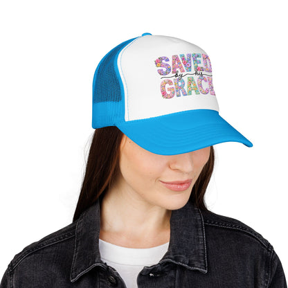 Saved by His Grace Hat