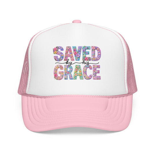Saved by His Grace Hat