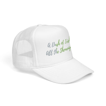 Foam Trucker Hat — "A Bit of Irish, All the Shenanigans" St. Patrick's Day Hat