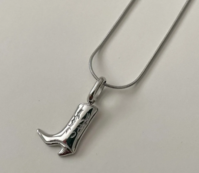 Boots Necklace