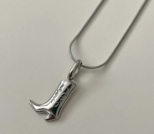 Boots Necklace