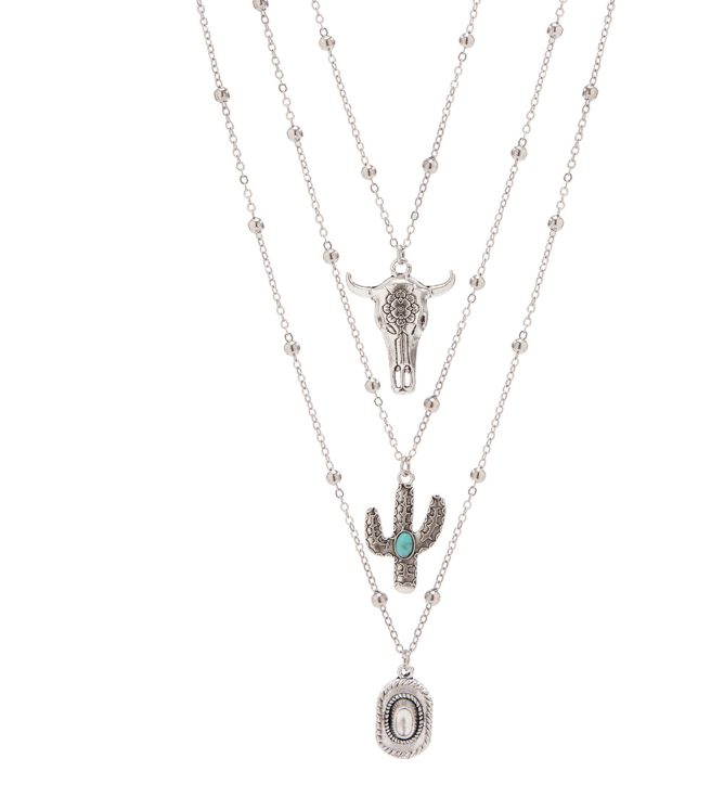 Cowgirl Soul Layered Pendant Set