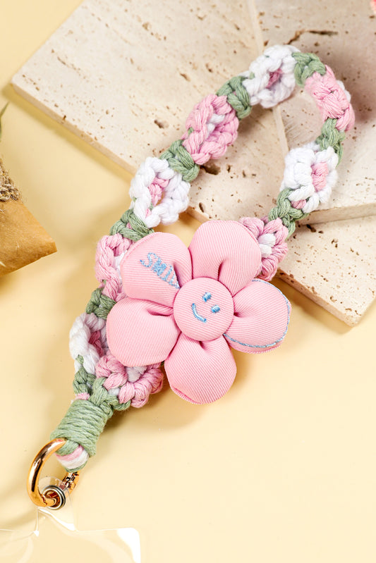 Daisy Crochet Phone Strap