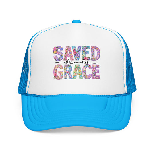 Saved by His Grace Hat