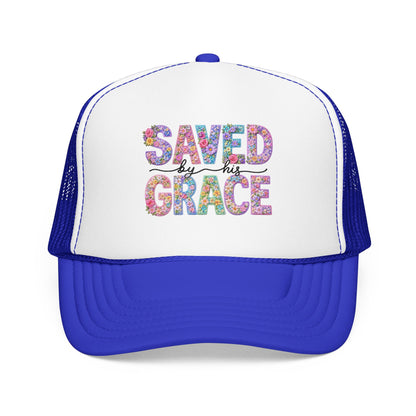 Saved by His Grace Hat