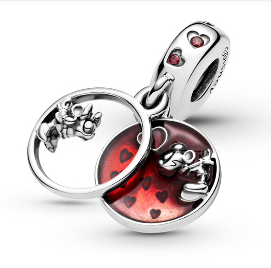 Pandora - Disney - Mickey & Minnie True Love Keepsake Charm – Limited Luxury Edition