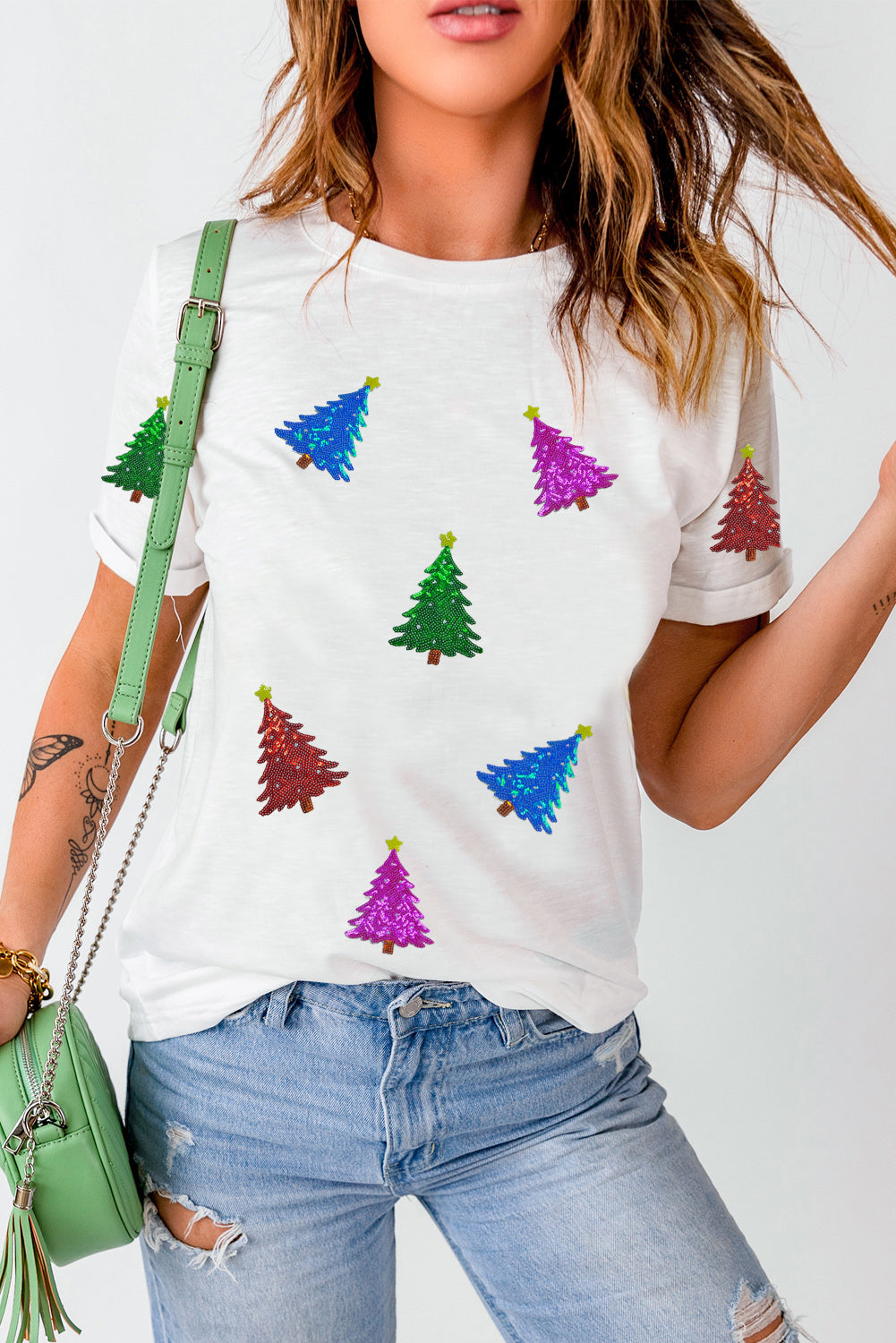 Glitter Christmas Trees