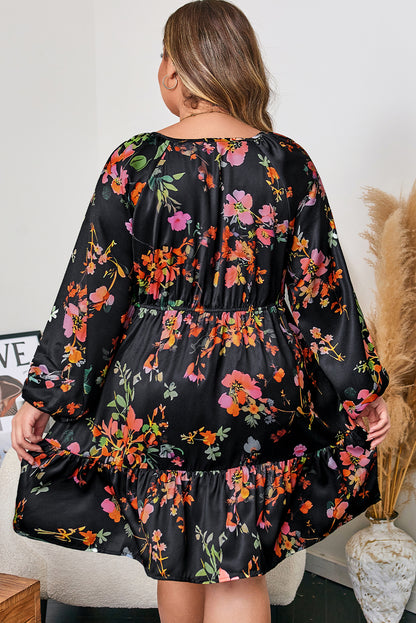 The Petals After Dark Mini Dress