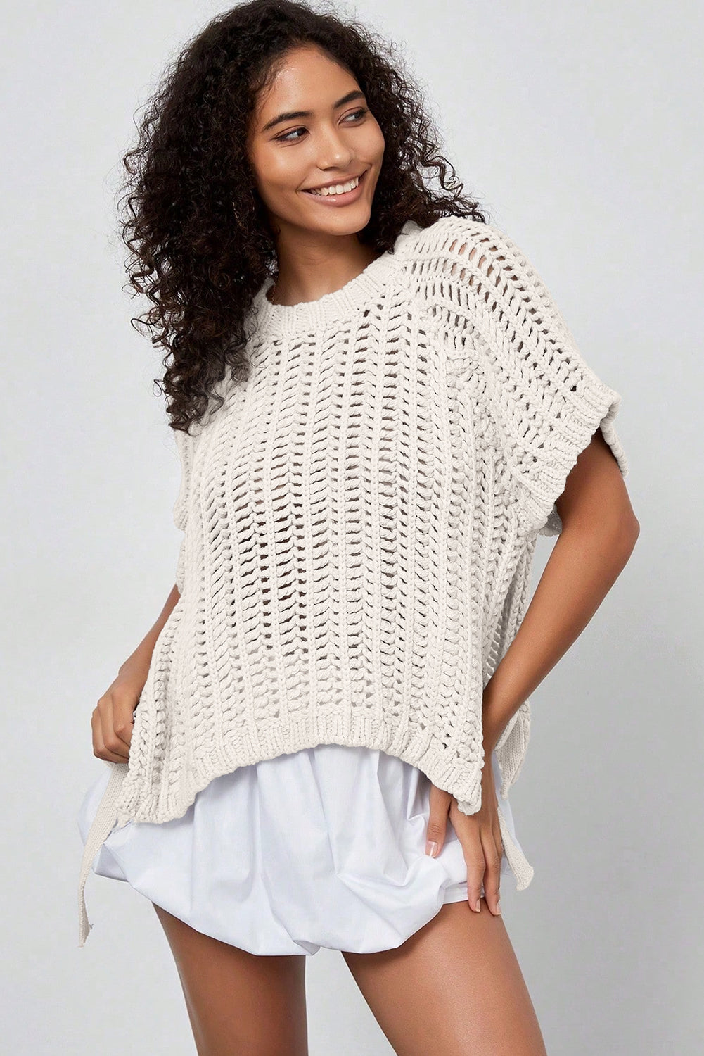 Plus Size Crochet Top