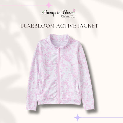 LuxeBloom Jacket - Pretty in Pink