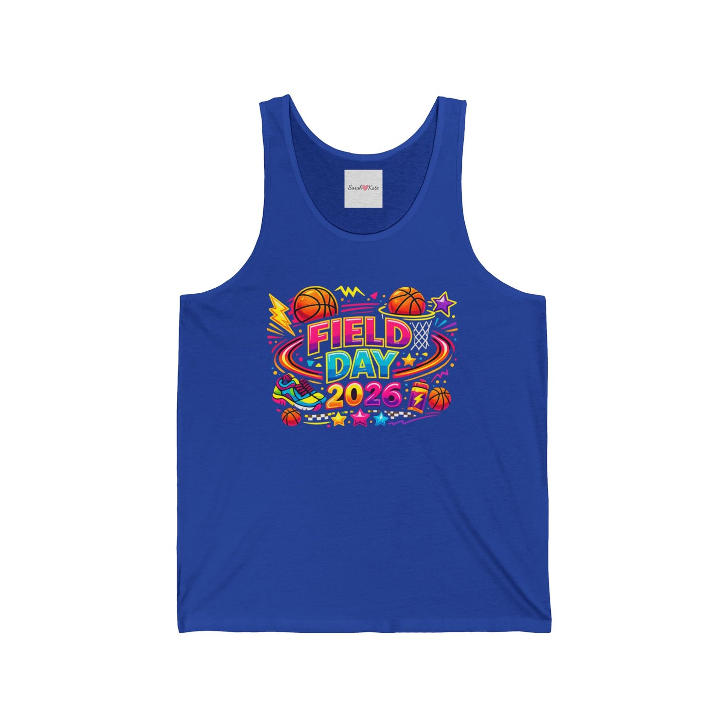 Field Day 2026 Tank Top — School Sports Team Jersey (Custom 'KNIGHT')