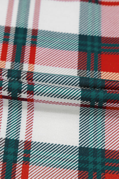 Christmas Plaid Pajamas Set