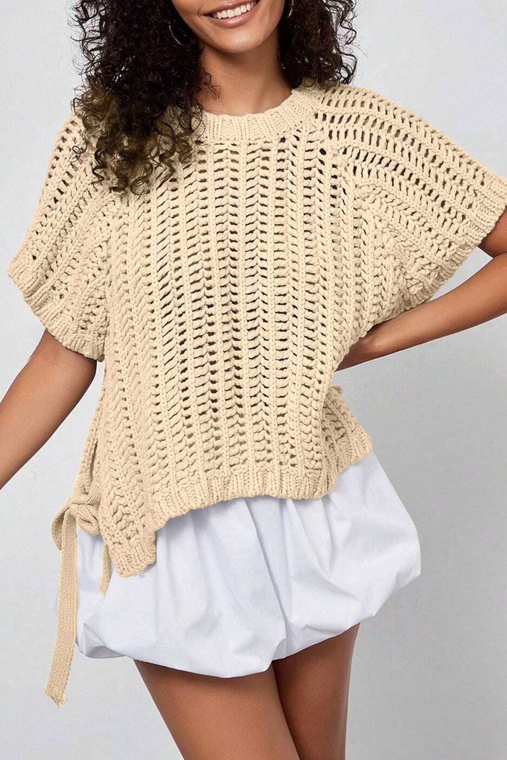 Plus Size Crochet Top