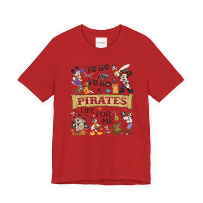 Pirates Custom Tee — Personalized Back Name