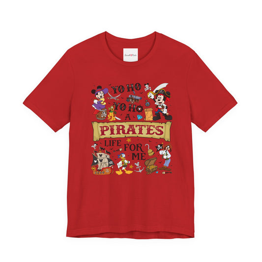 Pirates Custom Tee — Personalized Back Name