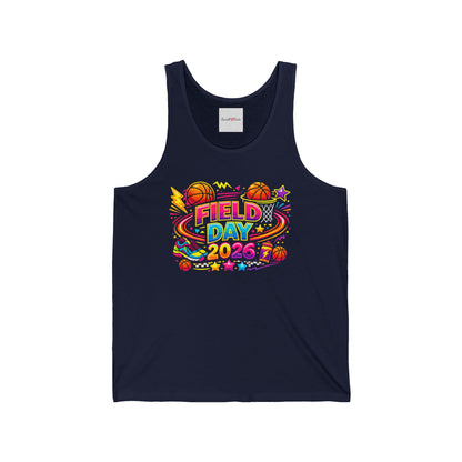 Field Day 2026 Tank Top — School Sports Team Jersey (Custom 'KNIGHT')