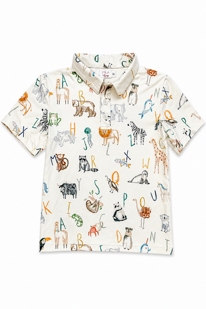 Boys ABC Adventure S/S Polo
