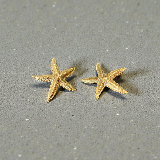 Classic Starfish Shell Earrings