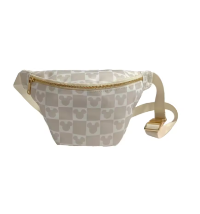 The Everyday Checkered Belt Bag – Lightweight & Stylish