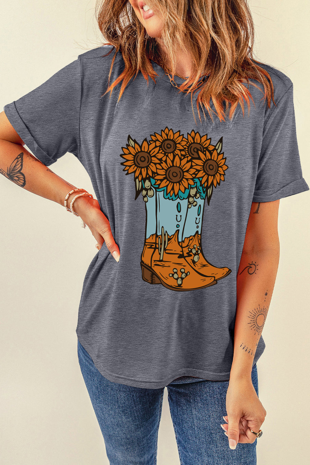 Sunflower Cowgirl