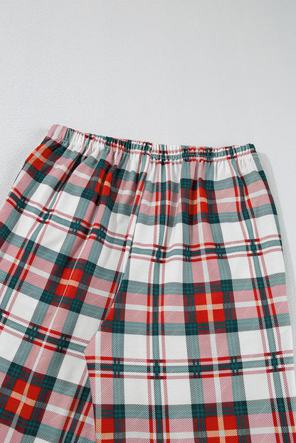 Christmas Plaid Pajamas Set