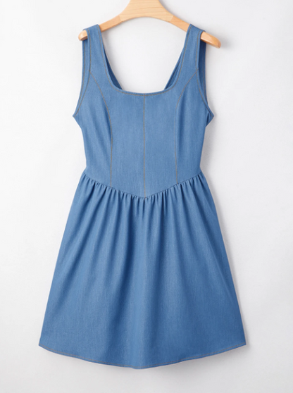 The Bluebell Bow Dress