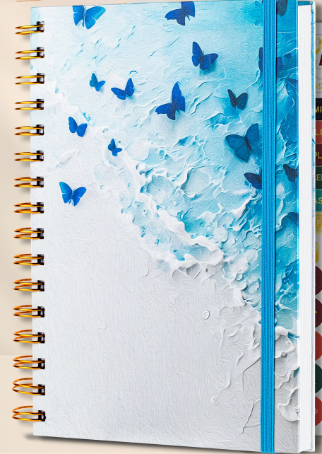 Oil Painting Style - Spiral Notebook