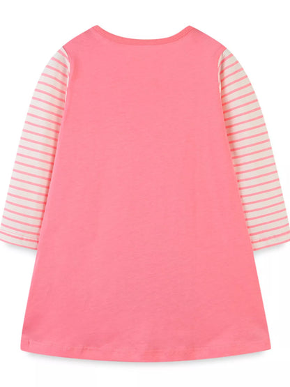 Children's Christmas Tree Long Sleeve Dress