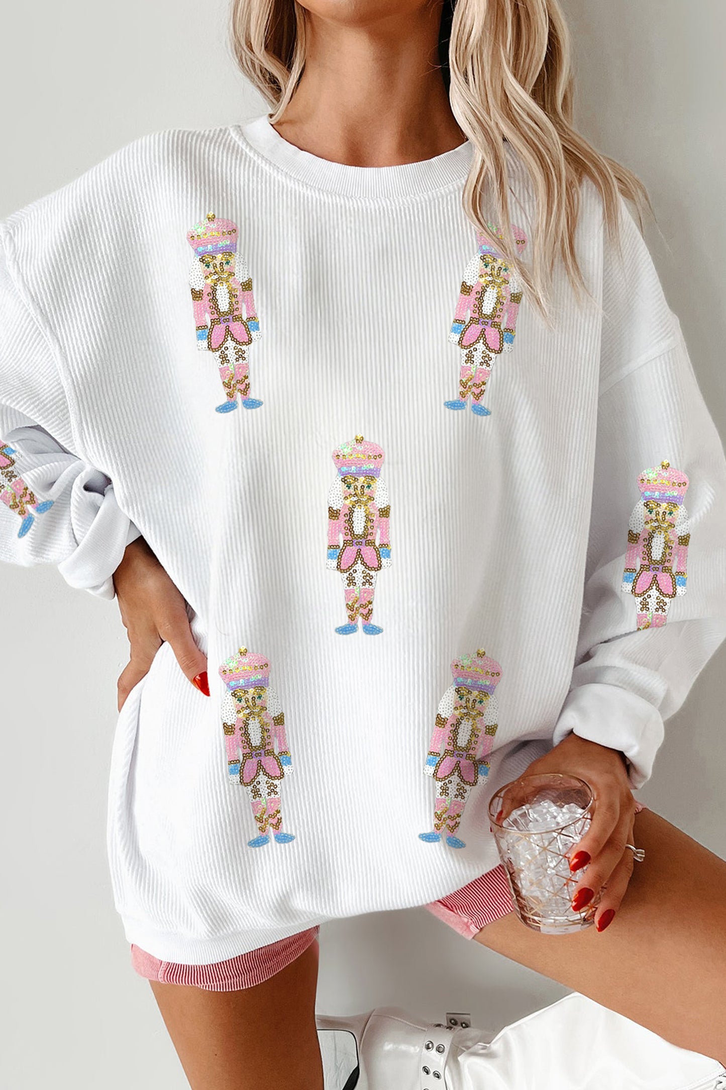 Nutcracker Sequin Sweatshirt