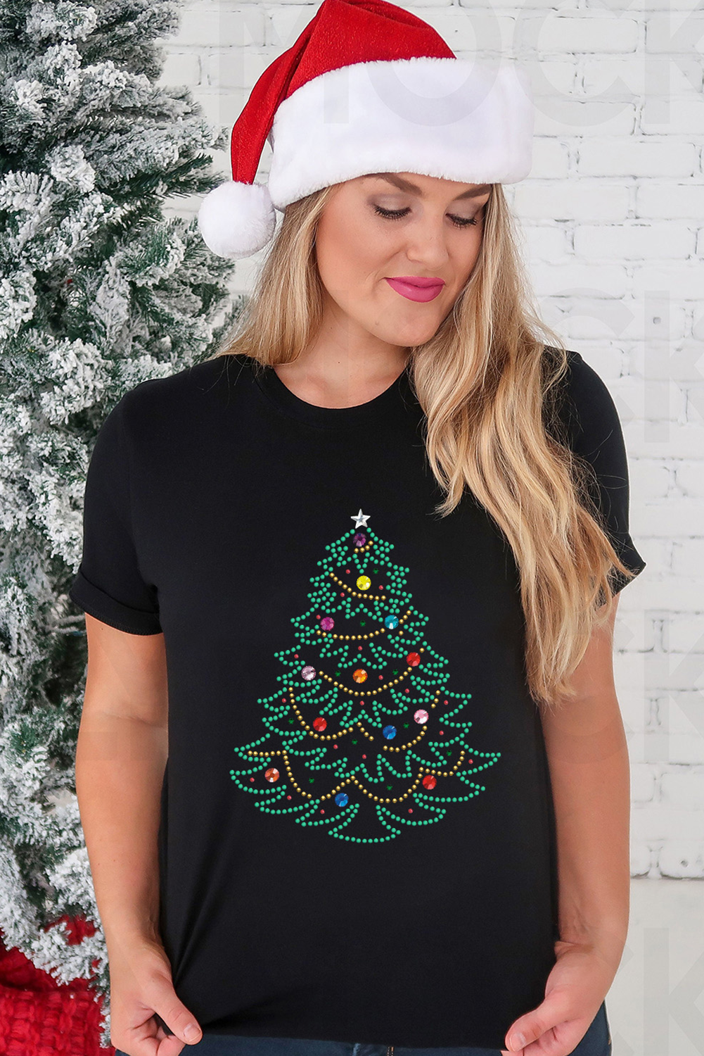 Rhinestone Christmas Tree