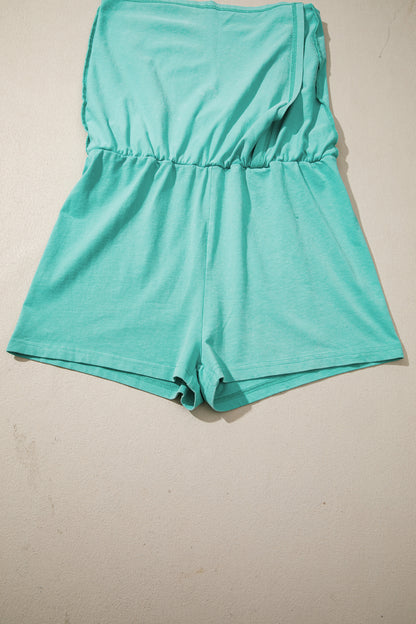 V Neck Tee Matching Skort Set