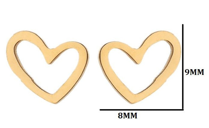 Simply Heart Studs