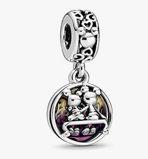 Happily Ever After Love Story Charm – Sterling Silver