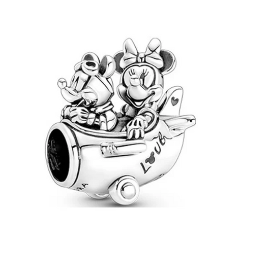 Love in the Clouds Airplane Charm — S925