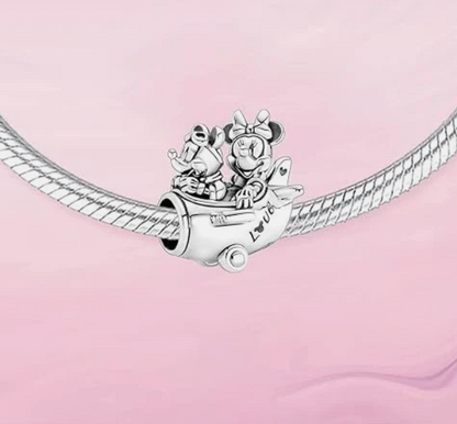 Love in the Clouds Airplane Charm — S925