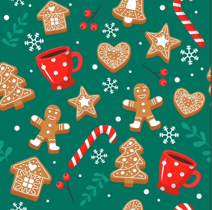 Button-up Luxe Bamboo Christmas Pajamas