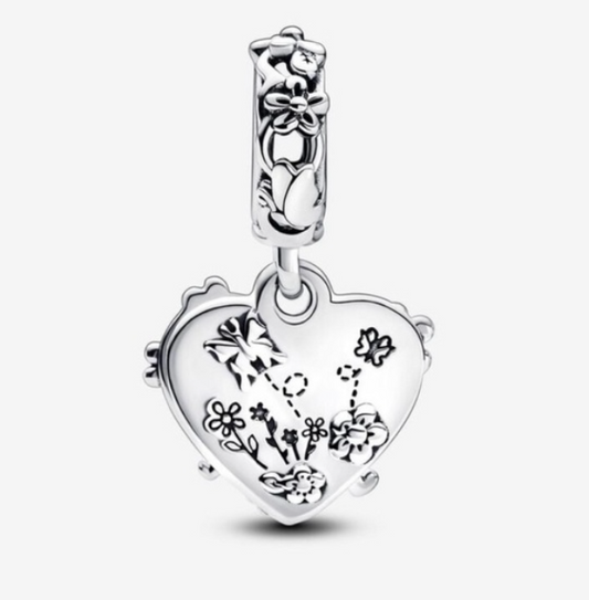 Pooh and Piglet Charm