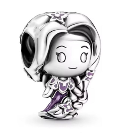 Disney Rapunzel Tangled Signature S925 Charm
